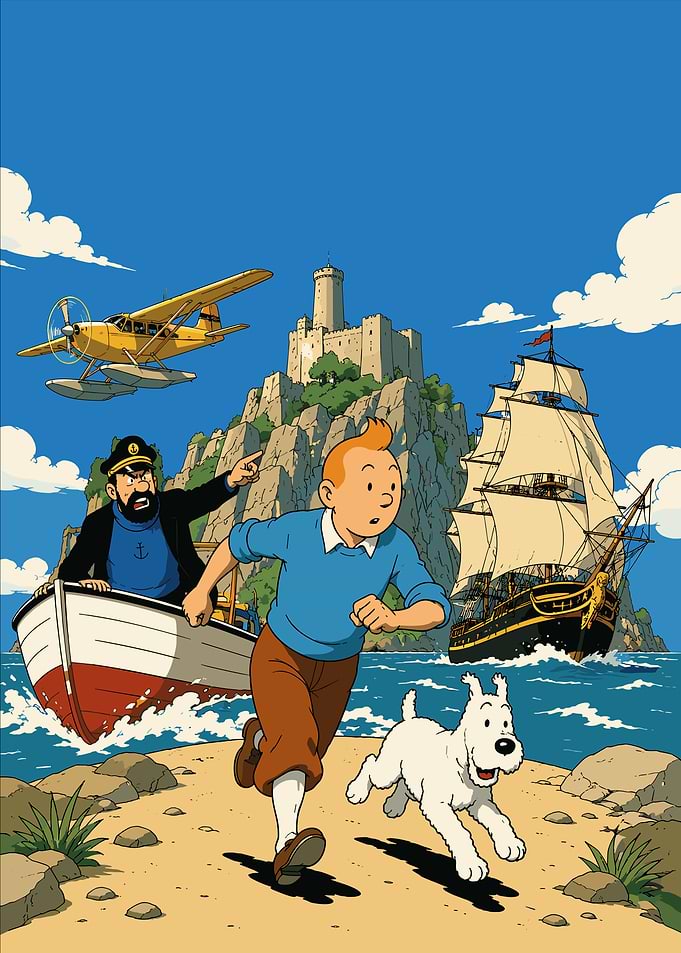 Tintin and Captain Haddock Adventure