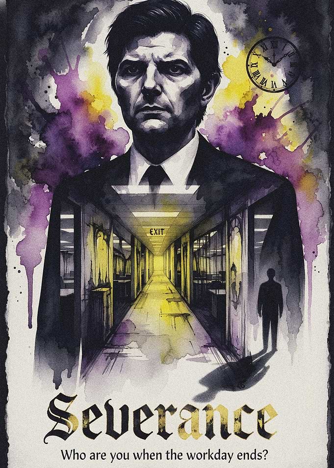 Severance TV Show Poster Art