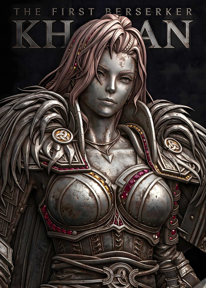 The First Berserker Khazan Warrior Portrait