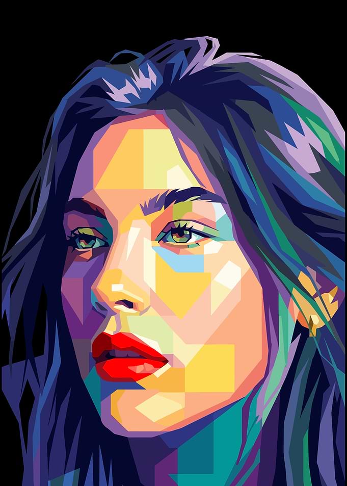 Gracie Abrams Pop Art Portrait