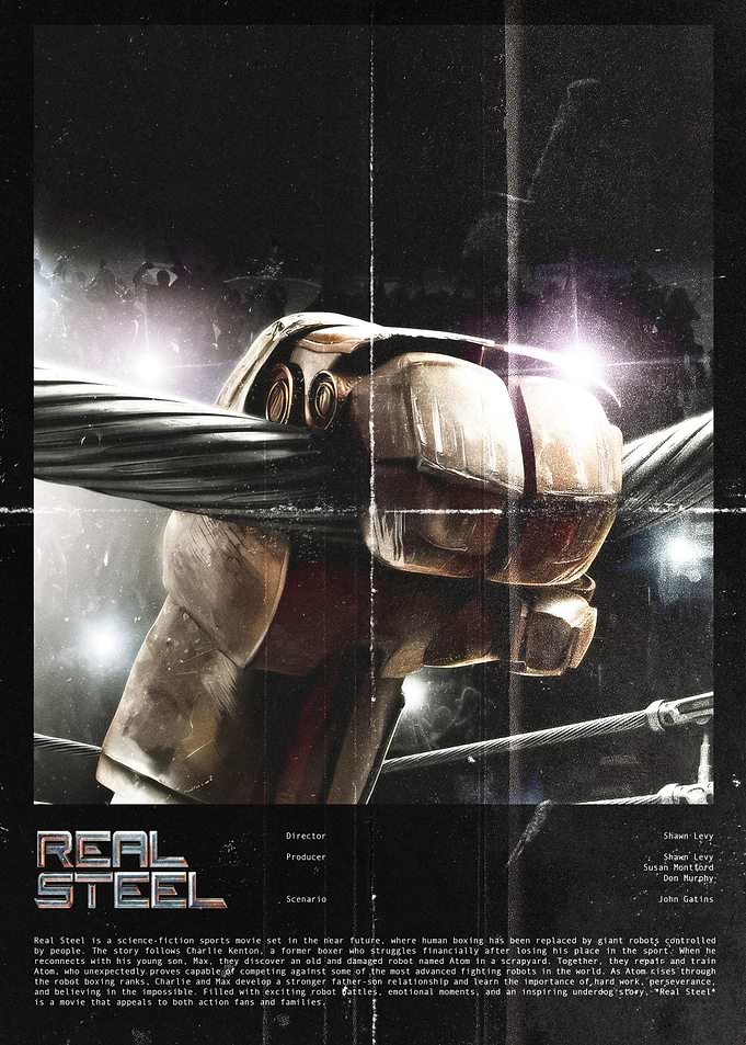 Real Steel Movie Poster