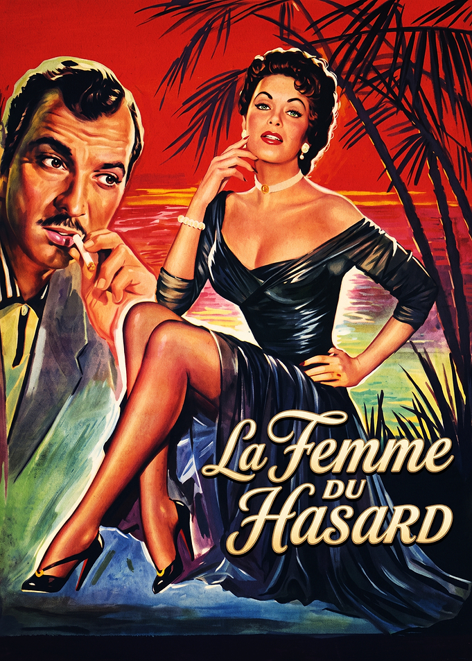 Vintage French Movie Poster Art