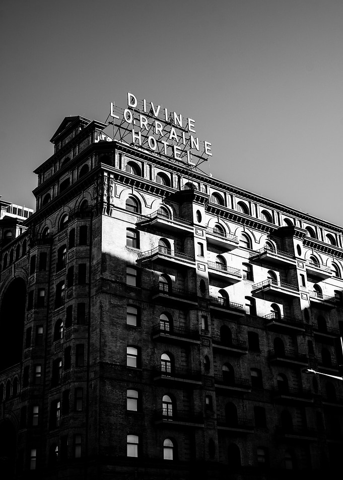 The Divine Lorraine Hotel in Philadelphia