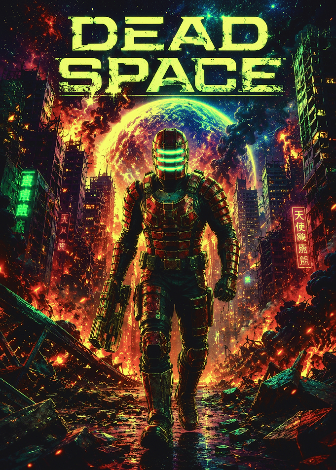 Dead Space Isaac Clarke City Destruction