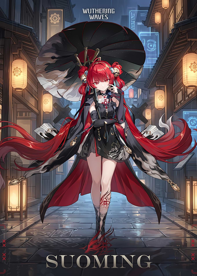 Wuthering Waves Suoming Character Art