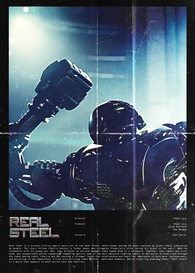 Real Steel Movie Poster
