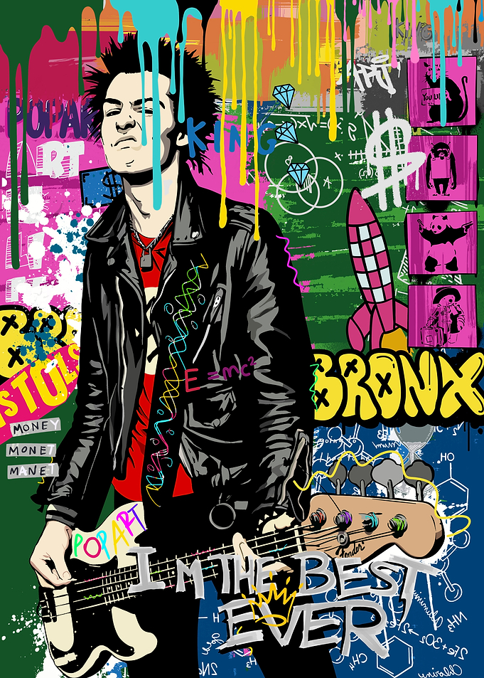 Sid Pop Art Portrait