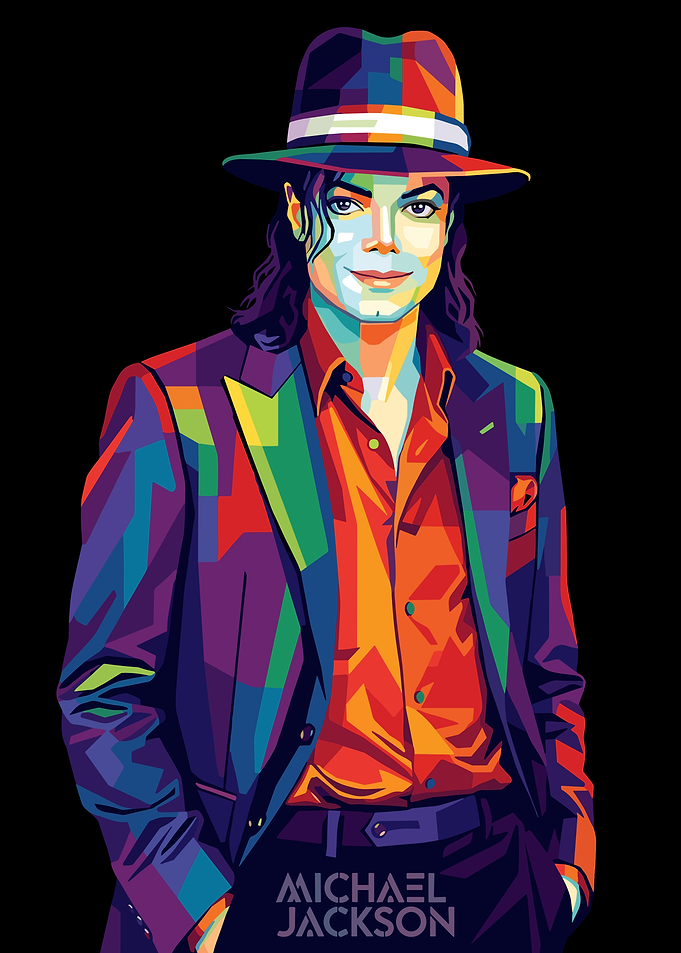 Michael Jackson Pop Art Portrait