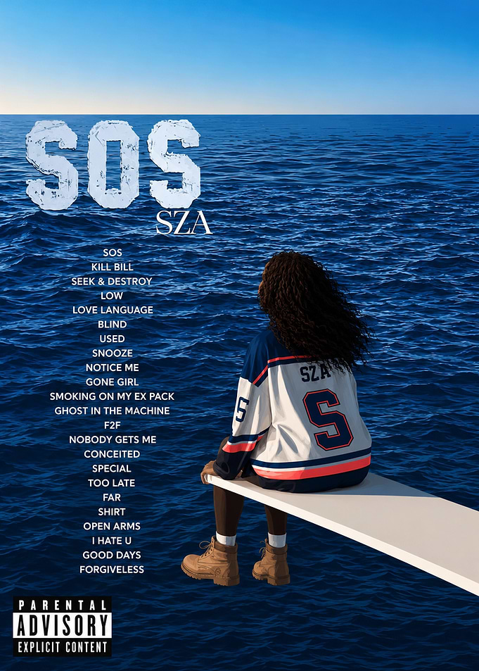 SZA SOS Album Cover Art