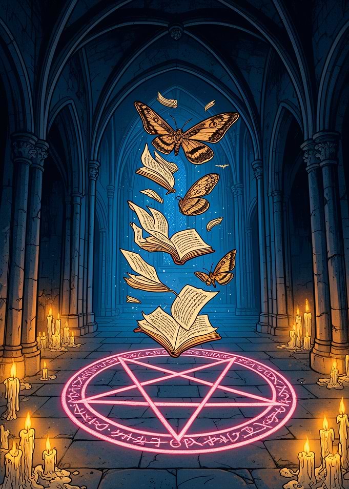 Magical Books and Butterflies Ritual