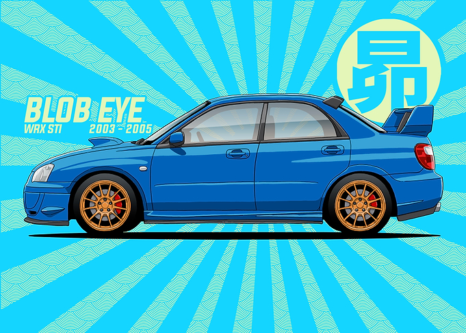 Subaru WRX STI Blobeye