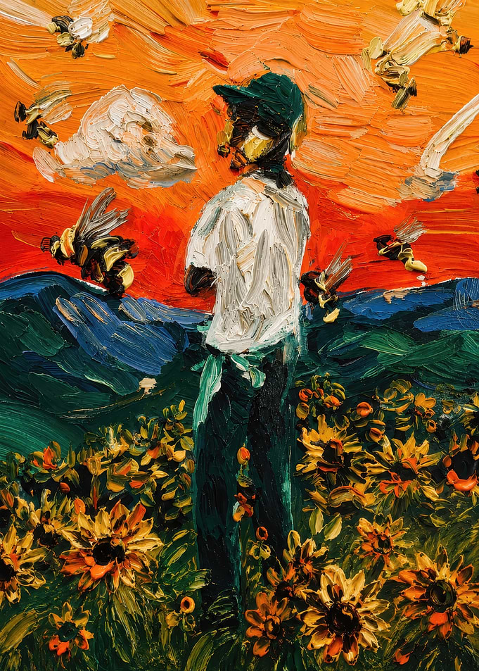 Tyler the Creator Flower Boy Painting