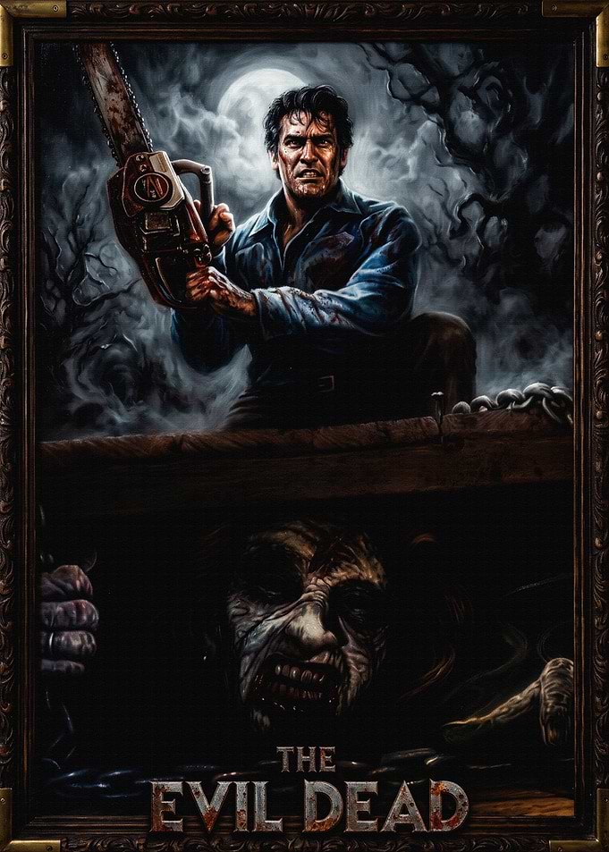 Ash Williams The Evil Dead Poster