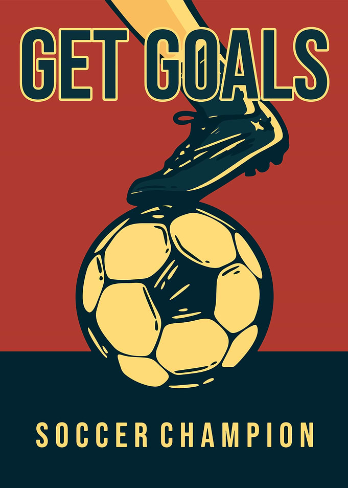 Get Goals Soccer Champion Poster