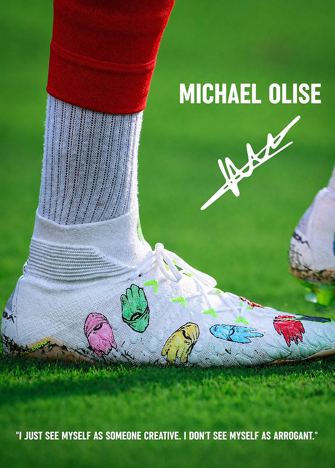 Michael Olise Custom Football Boots