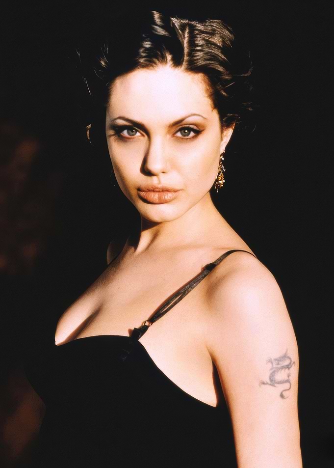Portrait of Angelina Jolie