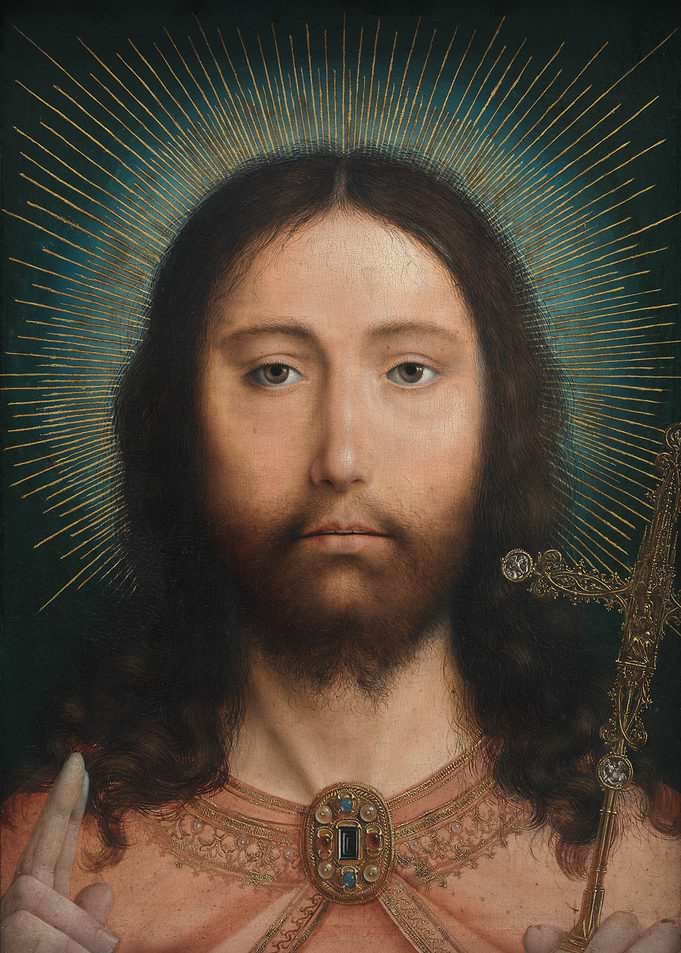 Portrait of Christ Salvator Mundi