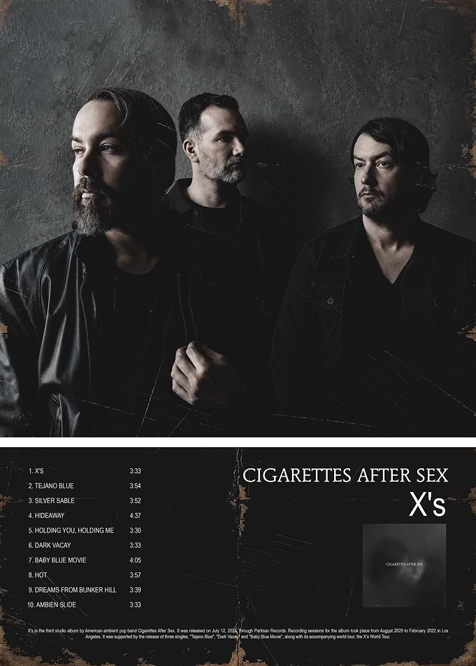 Cigarettes After Sex X's Album Poster