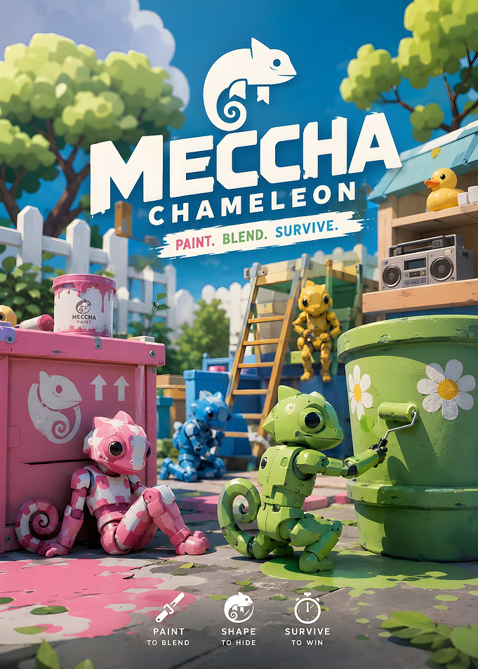 Meccha Chameleon Game Poster