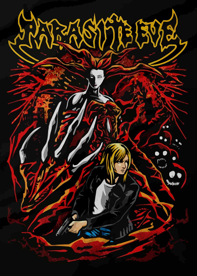 Parasite Eve Aya Brea Graphic Art