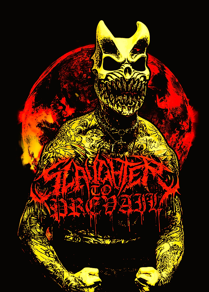 Slaughter to Prevail Demon Mask Art