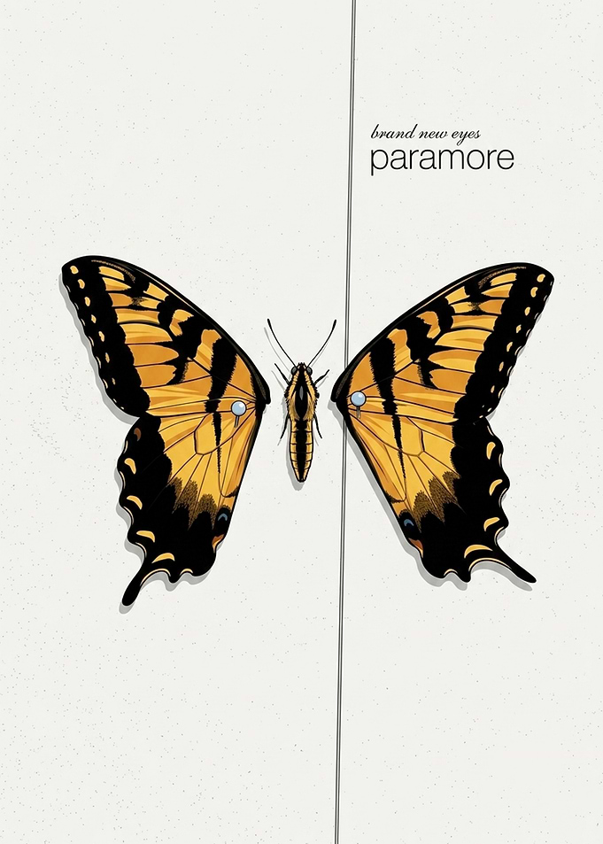 Paramore Brand New Eyes Butterfly