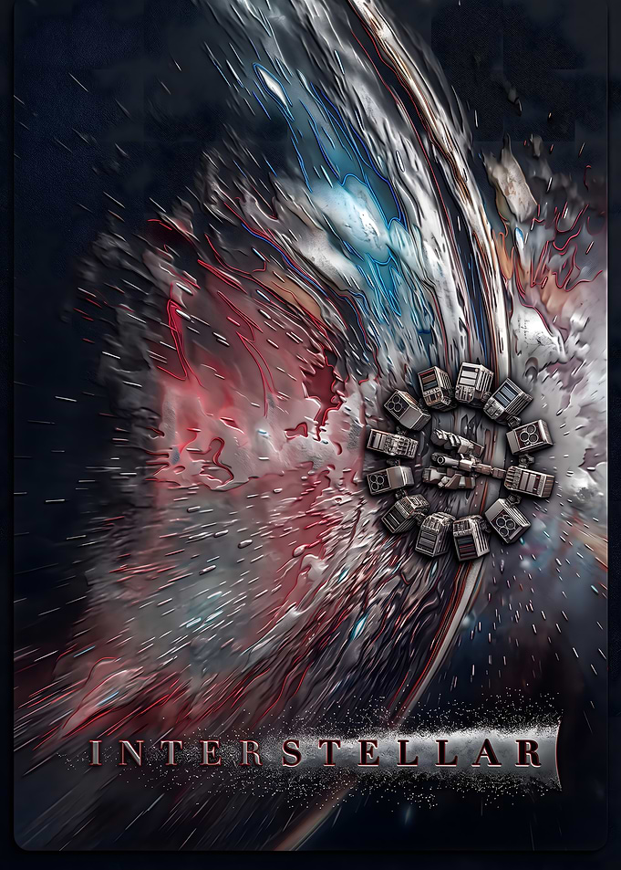 Interstellar Movie Poster Art