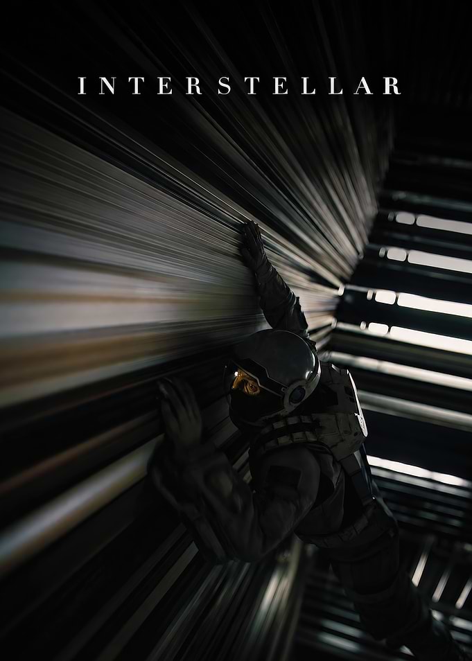 Interstellar Movie Poster Astronaut