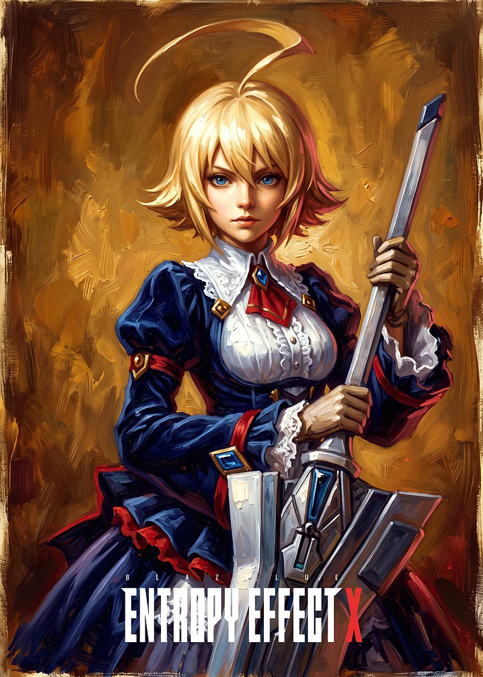 BlazBlue Entropy Effect Character Portrait