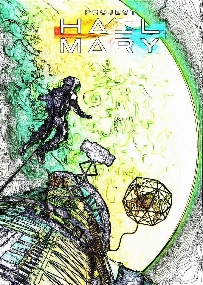 Project Hail Mary Space Art