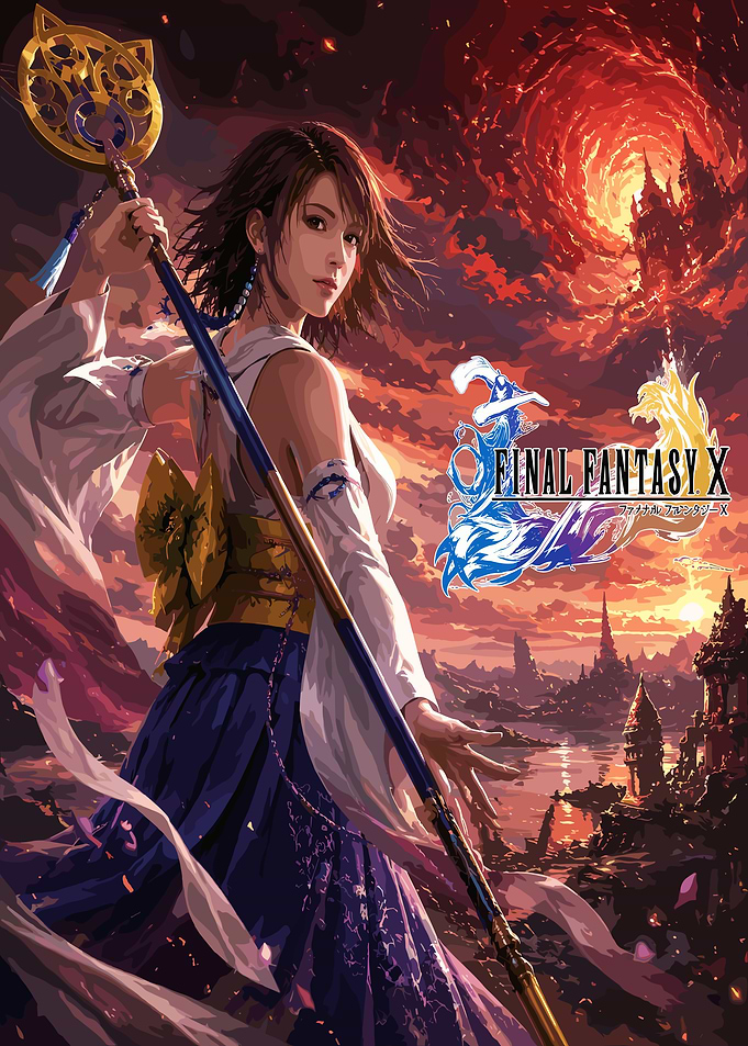 Final Fantasy X Yuna Poster