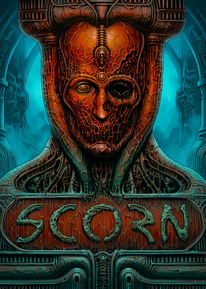 Scorn Video Game Promotional Art