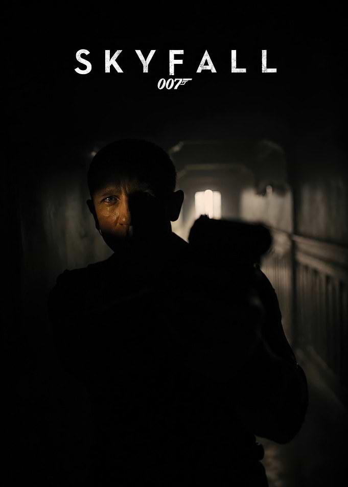 James Bond Skyfall 007 Movie Poster