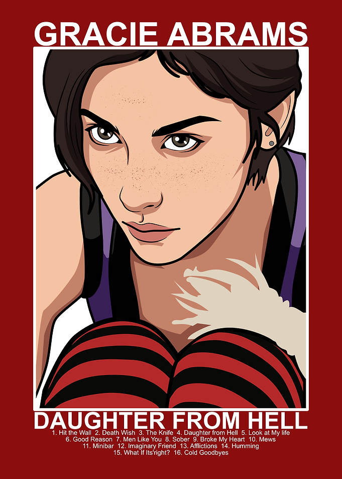 Gracie Abrams Daughter From Hell Poster