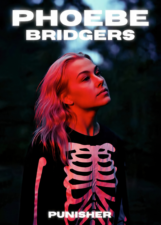 Phoebe Bridgers Punisher Album Poster