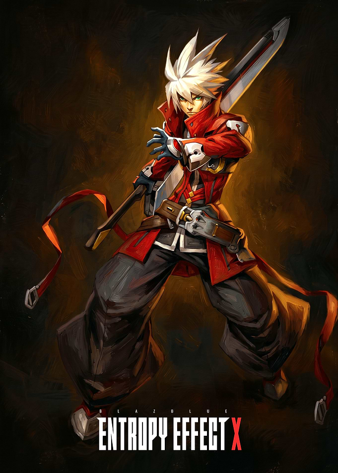 Ragna the Bloodedge BlazBlue Entropy Effect