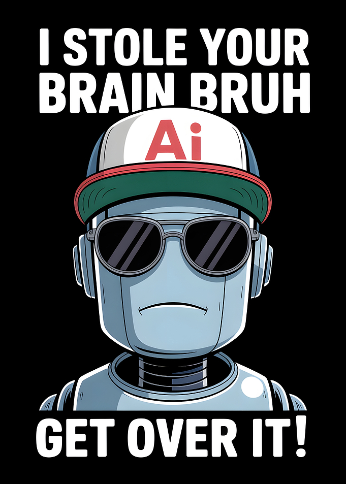 I Stole Your Brain AI Robot