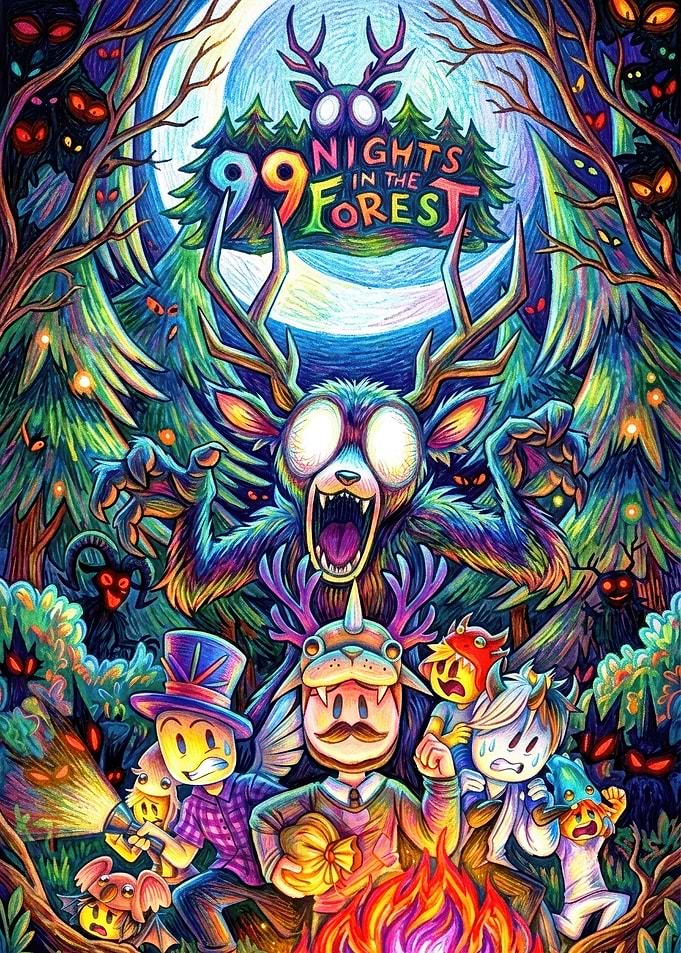 99 Nights in the Forest Poster
