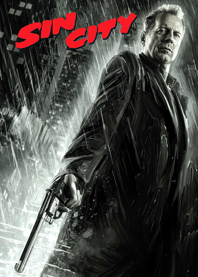 Sin City John Hartigan Poster