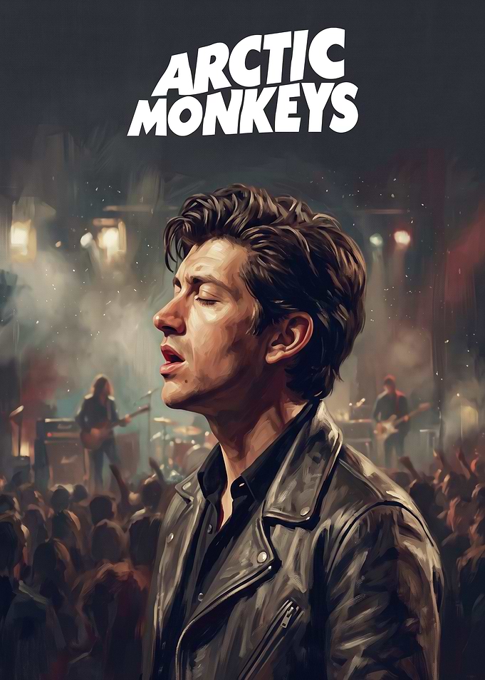 Arctic Monkeys Alex Turner Concert Poster