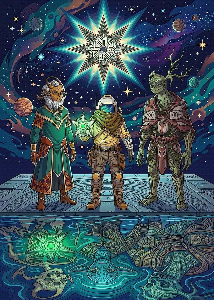 Cosmic Trio and Their Reflections