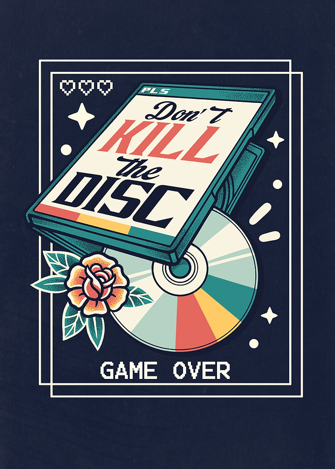 Don't Kill The Disc old school gaming