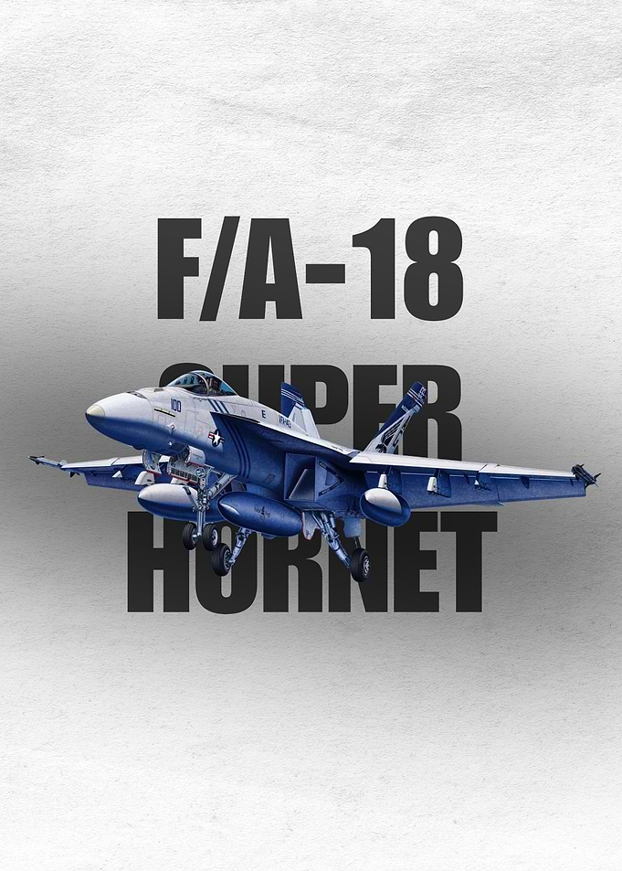 F/A-18 Super Hornet Aviation Poster