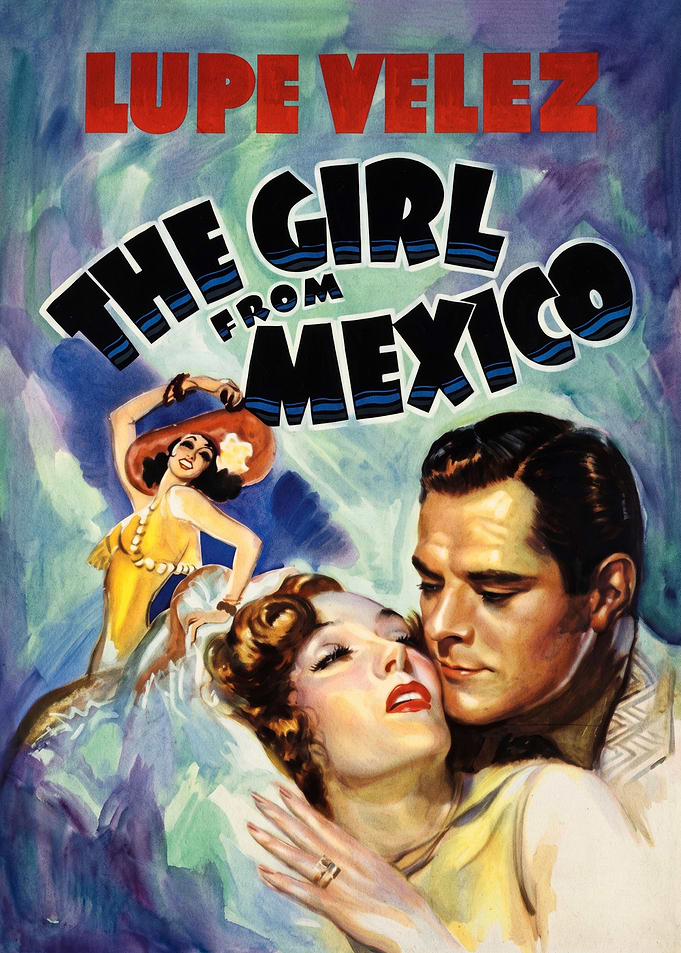 The Girl from Mexico Vintage Poster