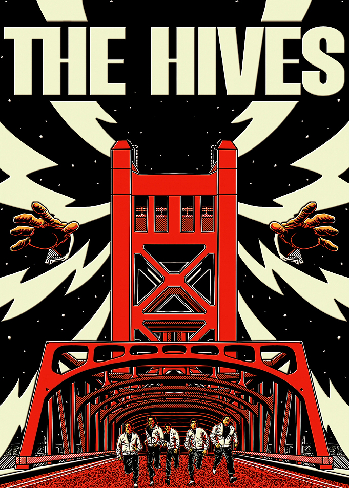 The Hives Tower Bridge Poster