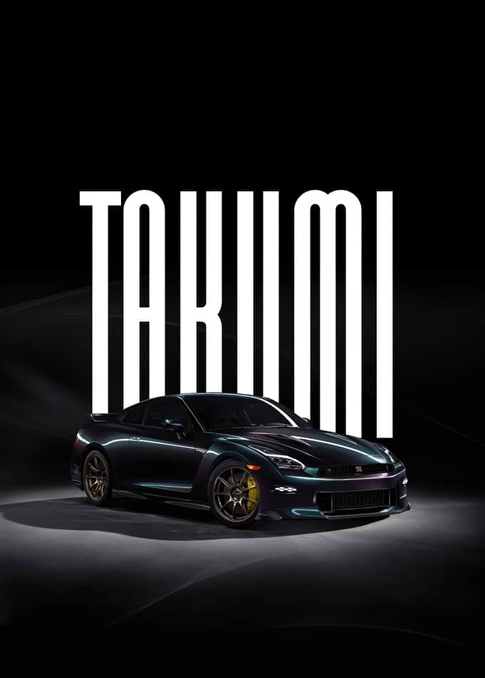 Nissan GT-R Takumi Poster