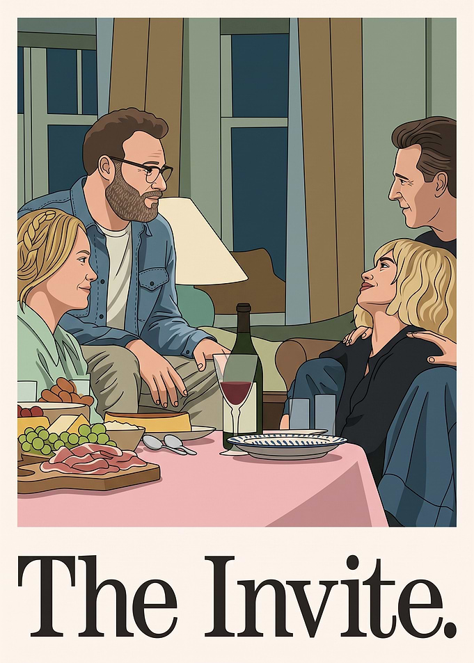 The Invite Movie Poster Illustration