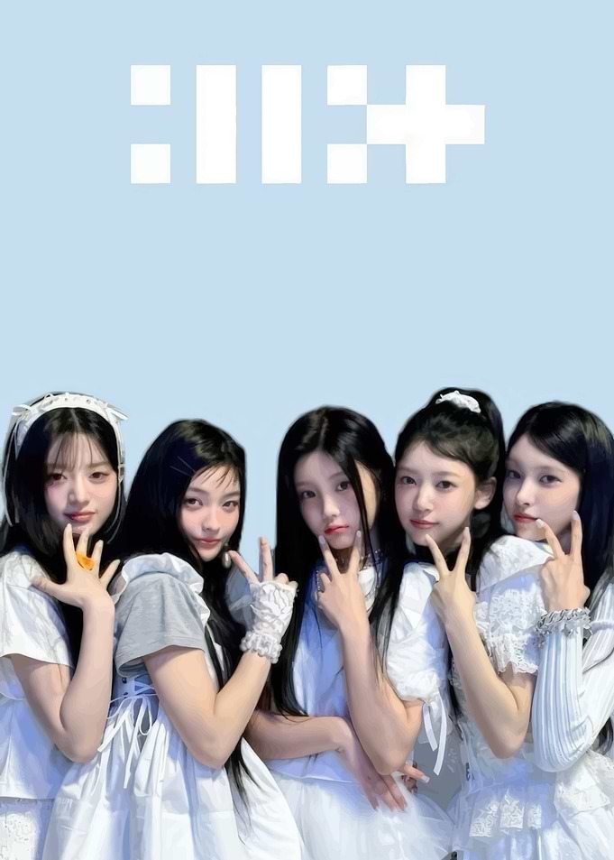 ILLIT K-pop Group Promotional Photo