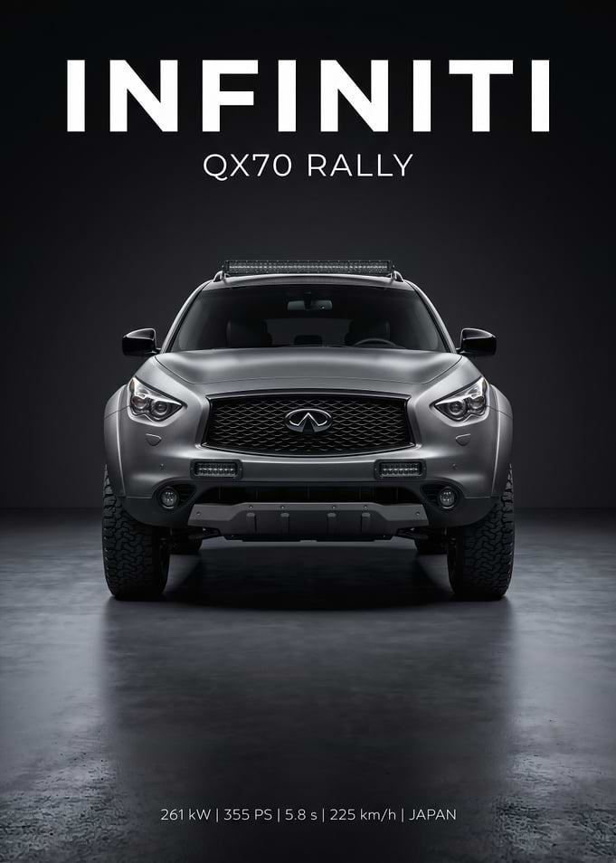 Infiniti QX70 Rally Concept Car