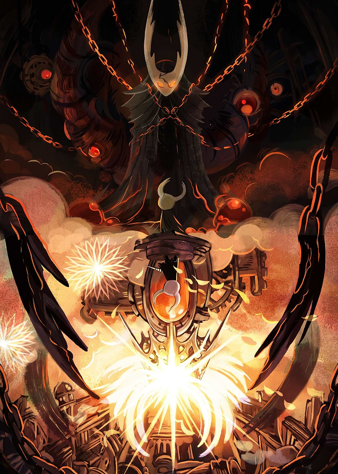 Hollow Knight The Radiance Battle